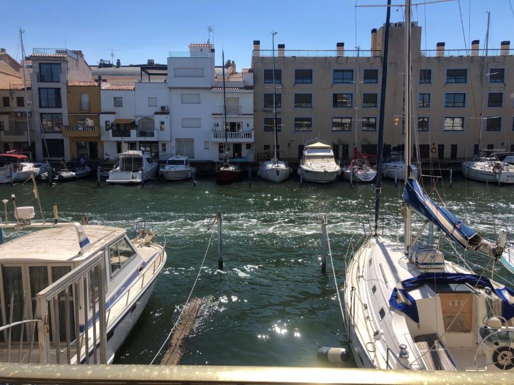 Port Ambar - Apartamento En La Marina De Empuriabrava - Balcon Con Vistas Al Canal - Playa - Wifi エクステリア 写真